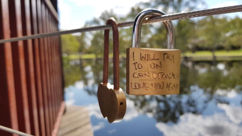 I will try to unconditionally love you&nbsp;again